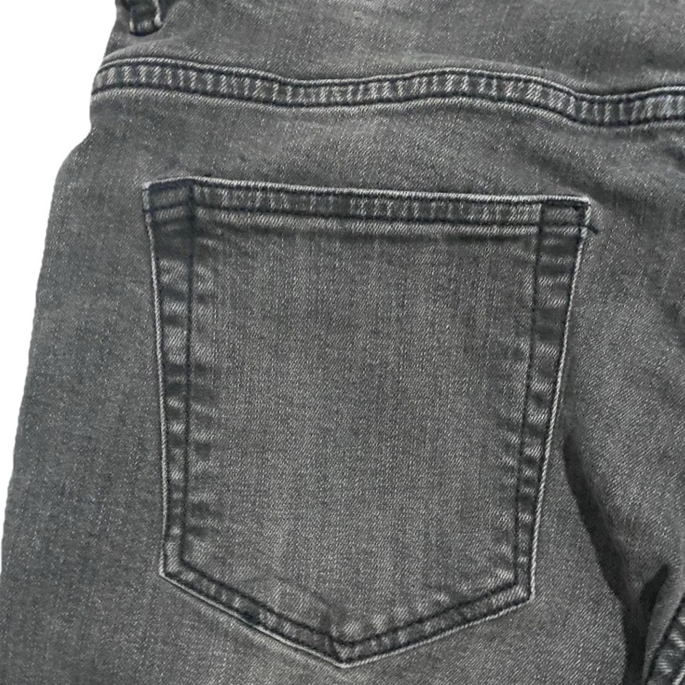 H&M Men’s Size 30 Black Gray Denim Jeans Y2K Cut Off Shorts Excellent Condition - Picture 7 of 11